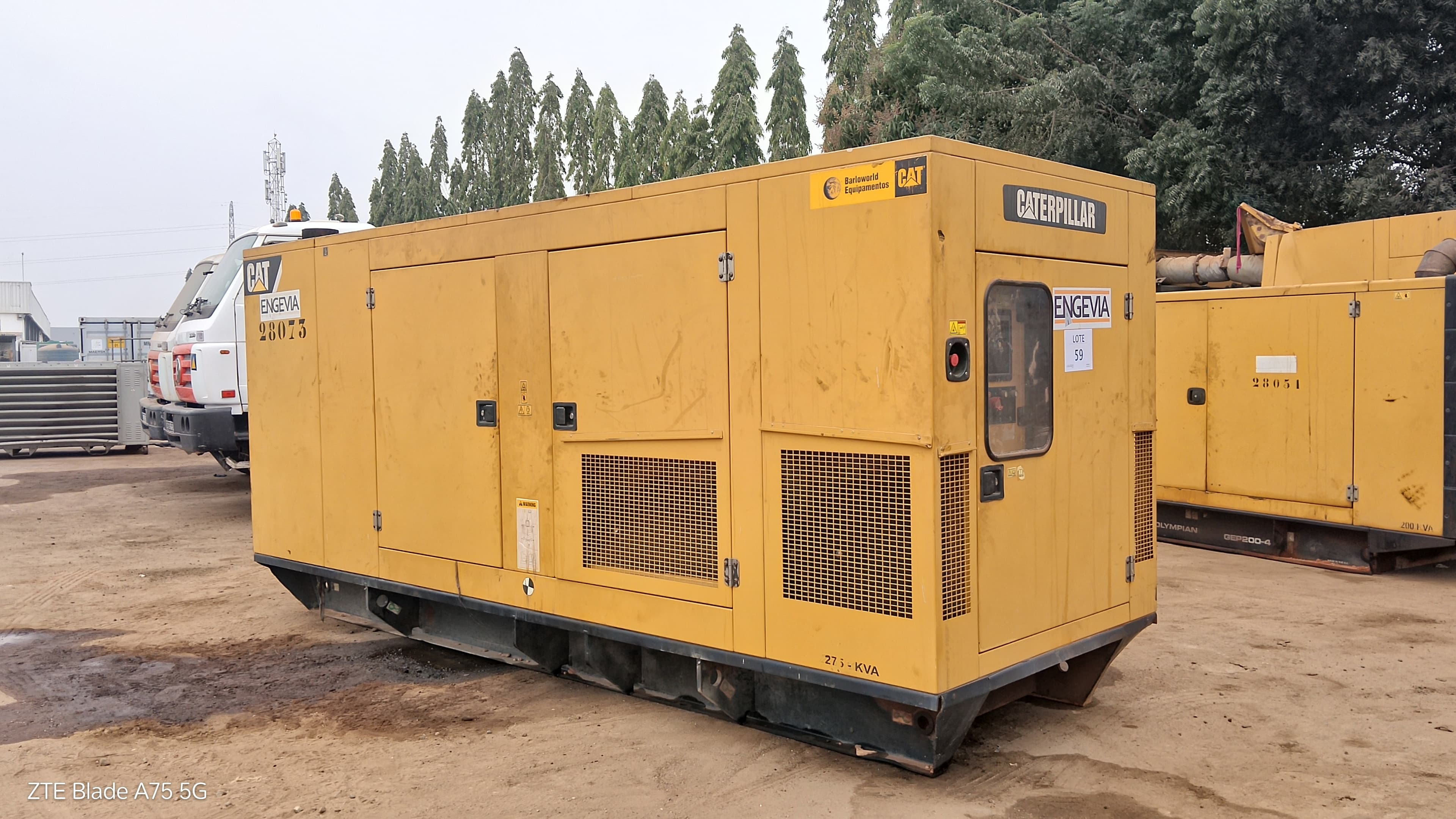 Gerador OLYMPIAN GER. 275 KVA