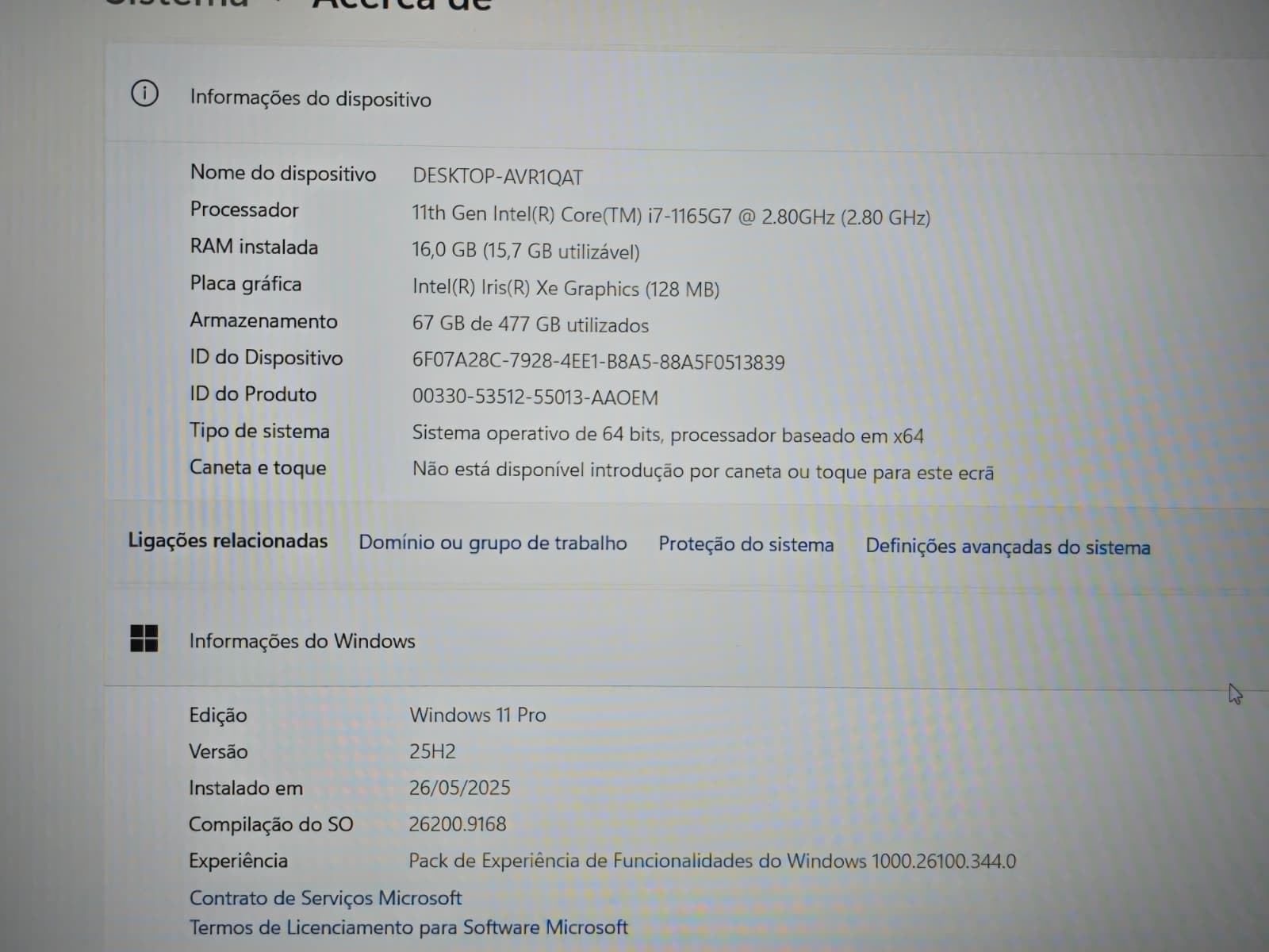 Computador portátil Lenovo Thinkpad E15 G2 — imagem 9