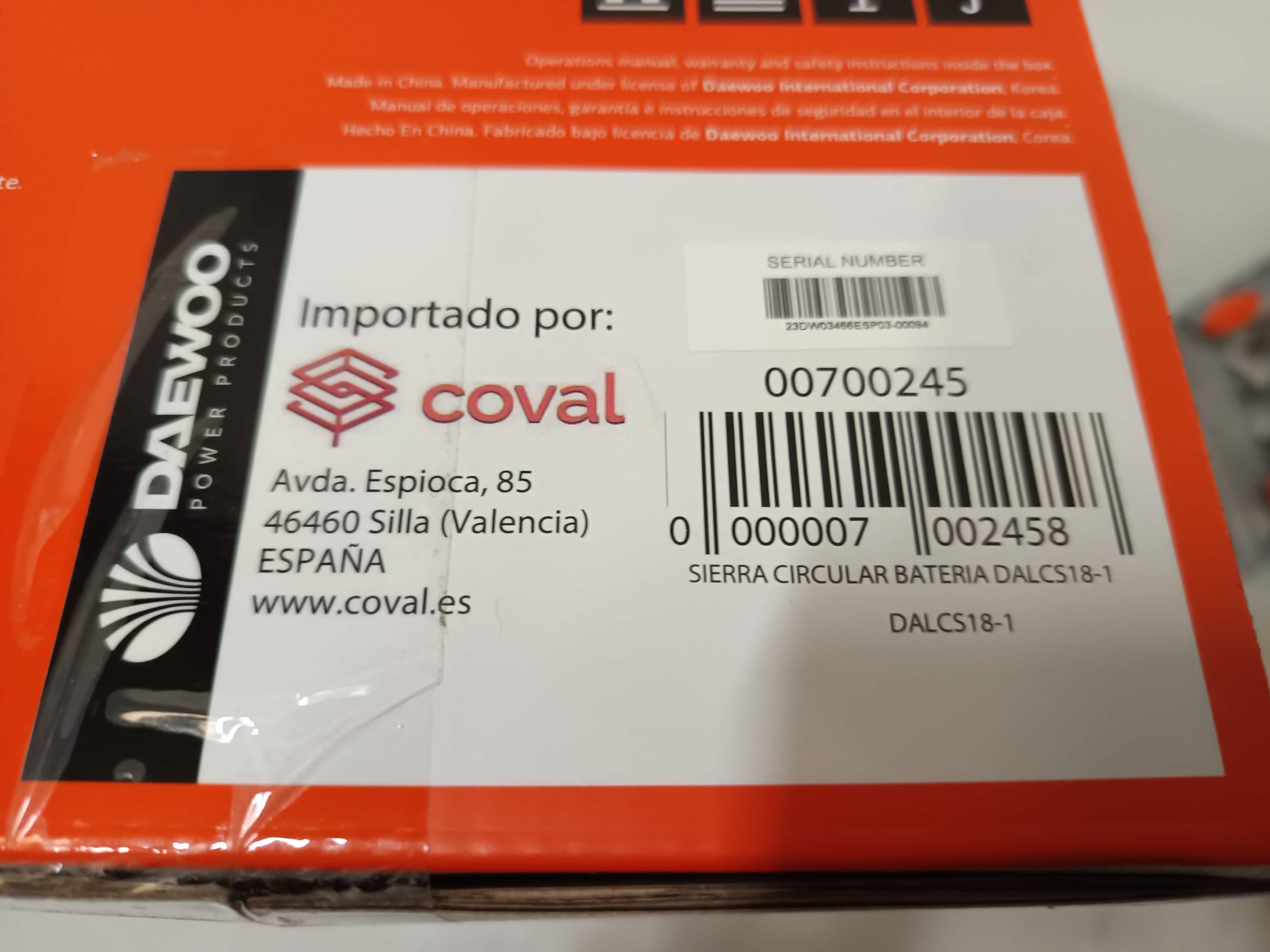 Scie circulaire Daewoo — image 5