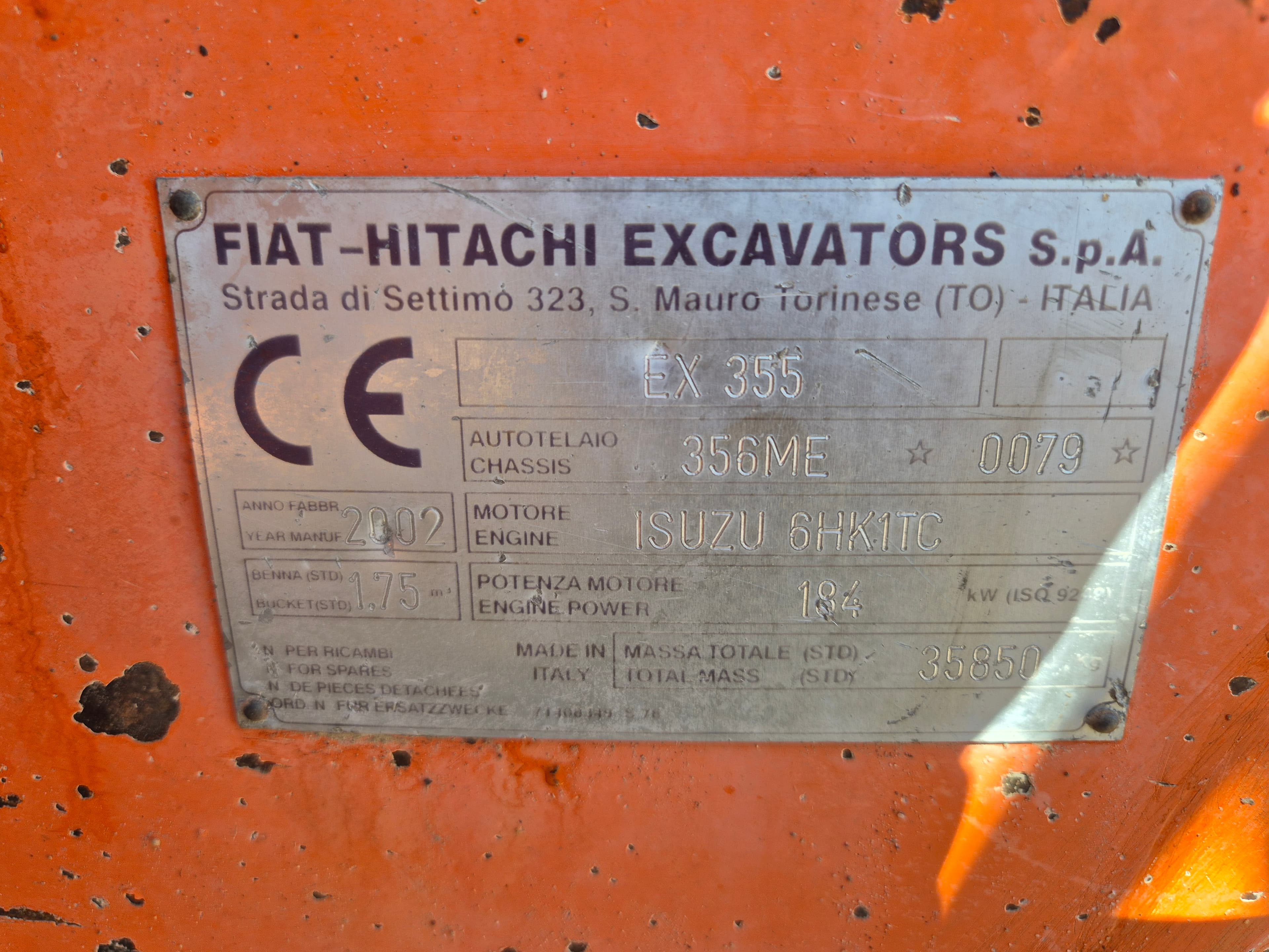 Pelleuse Hitachi · Année 2002 — image 35
