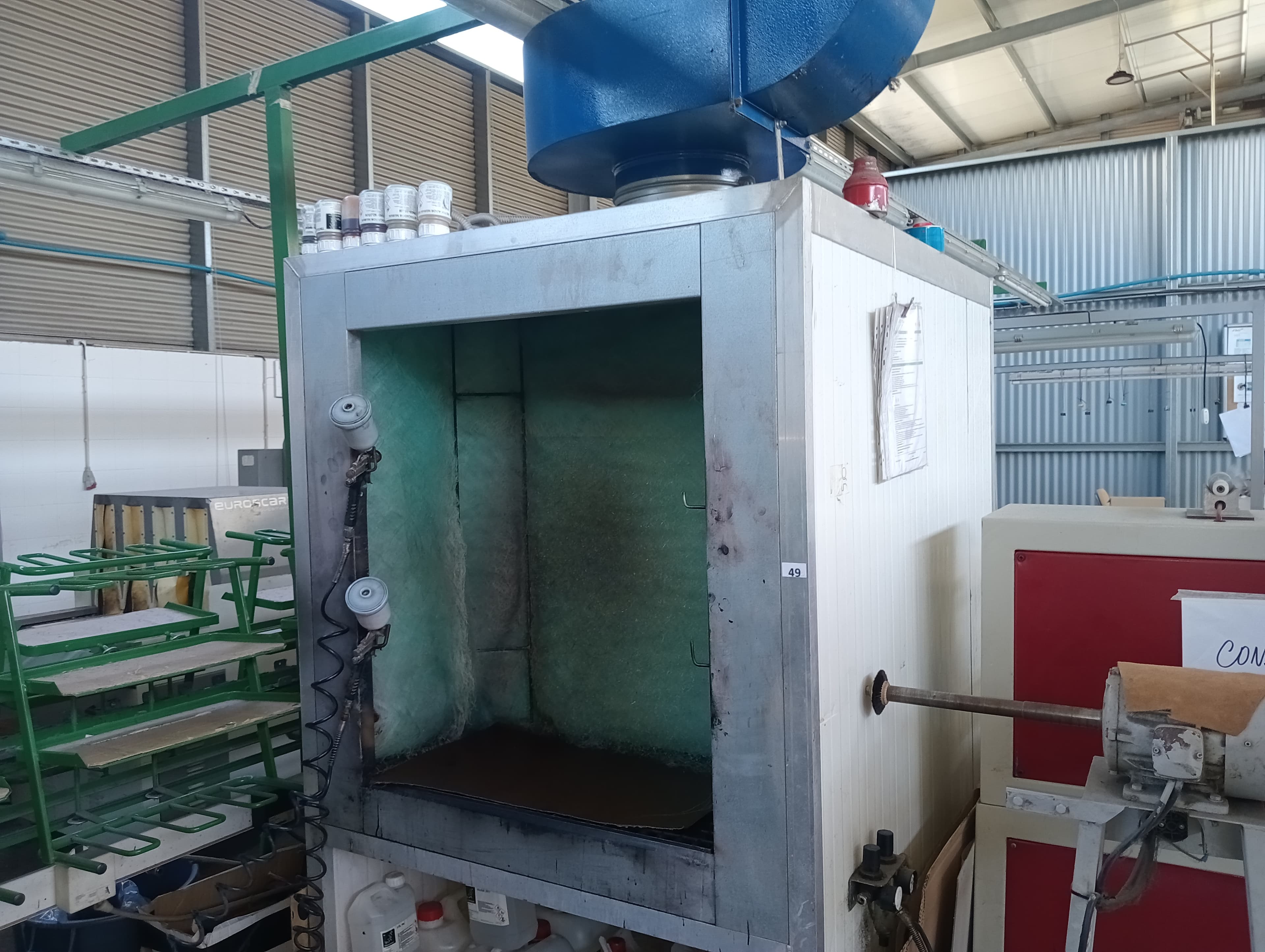 Carding and Lasting Machines · Double Painting Booth · Humidifiers — image 5