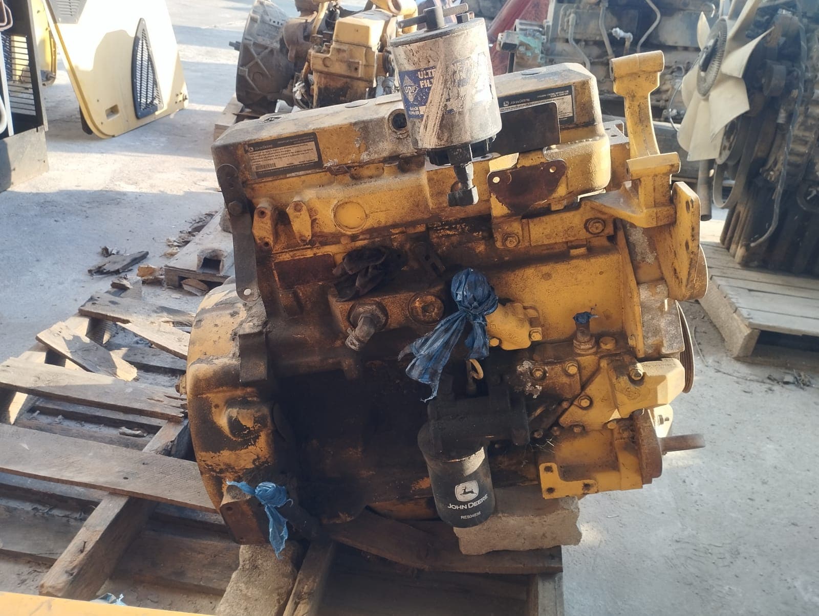 Moteur diesel John Deere | John Deere diesel engine