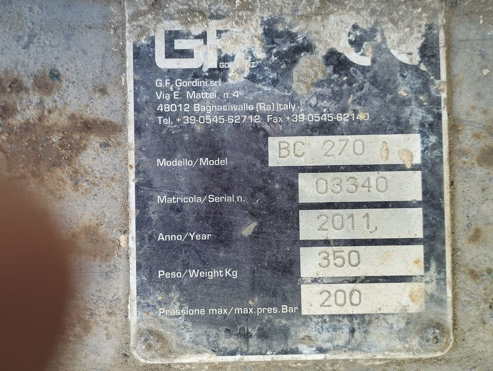Caçamba misturadora de concreto | Concrete mixing bucket — imagem 3