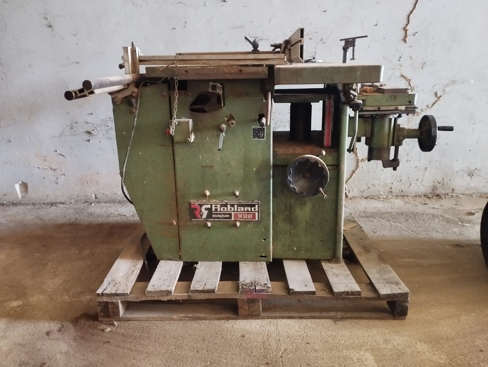 Machine de menuiserie combinée Roland X26 | Roland X26 combination woodworking machine — image 1