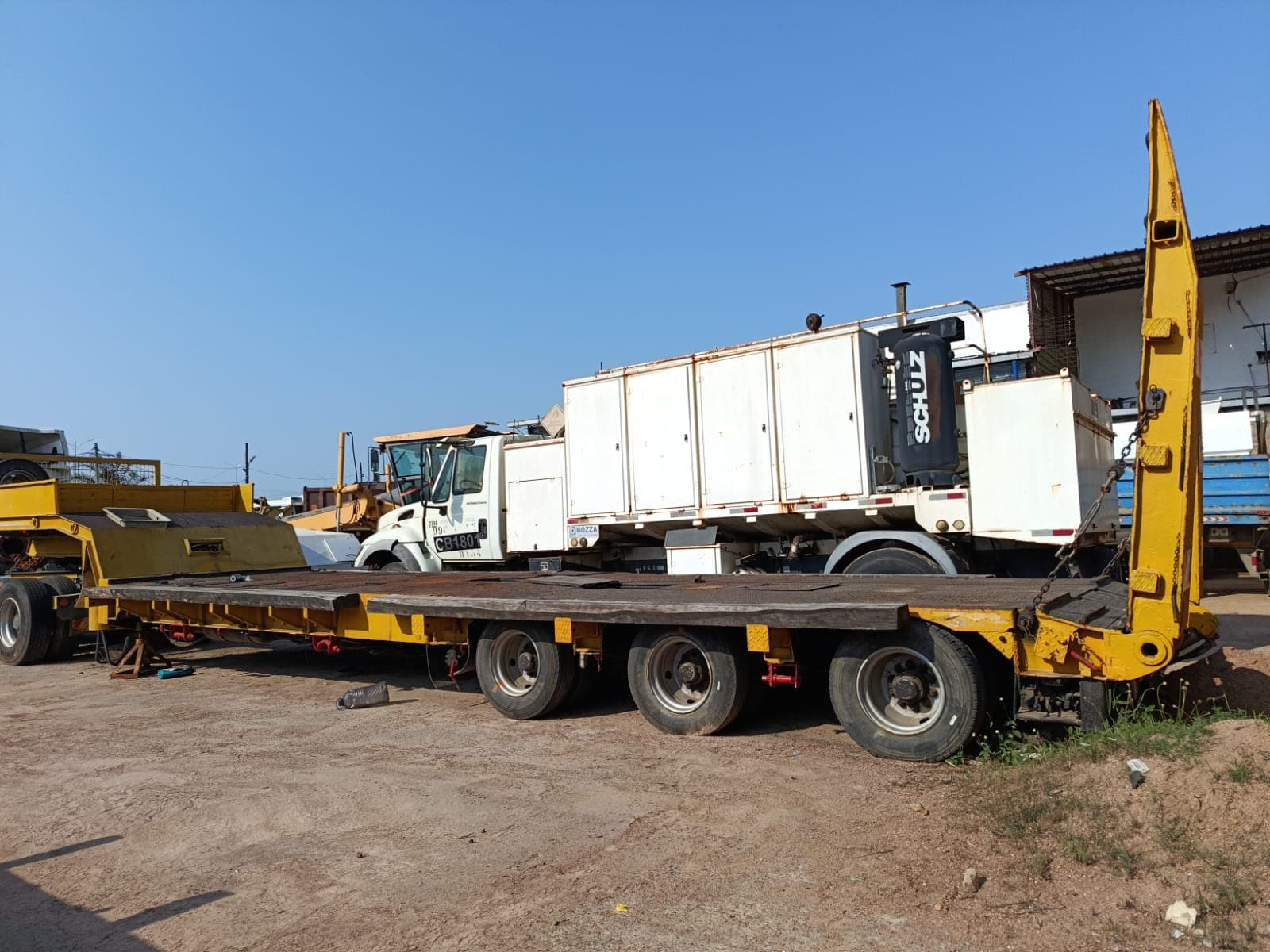 Semirremolque (plataforma) — Robust Kaiser S650 | Semi-trailer (lowbed) — Robust Kaiser S650 — imagen 8