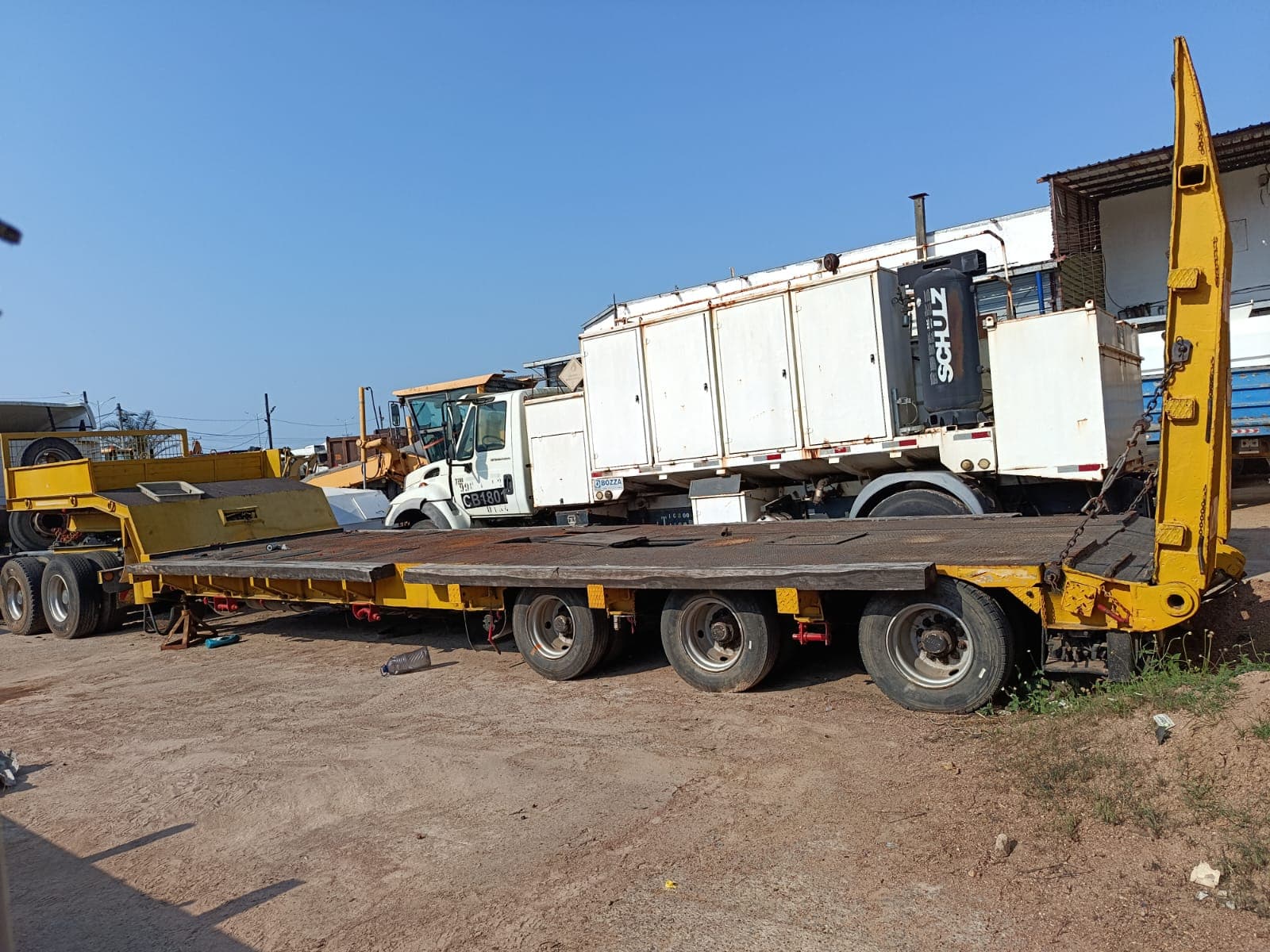 Semirremolque (plataforma) — Robust Kaiser S650 | Semi-trailer (lowbed) — Robust Kaiser S650 — imagen 9