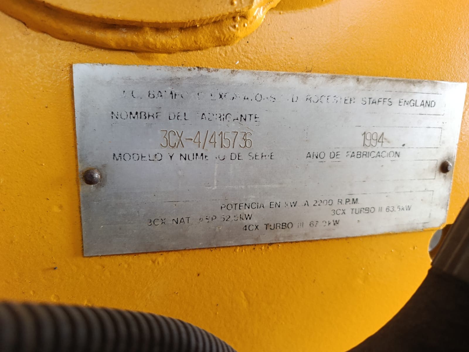 Retroexcavadora — JCB 3CX-4 — 1994 | Backhoe loader — JCB 3CX-4 — 1994 — imagen 10