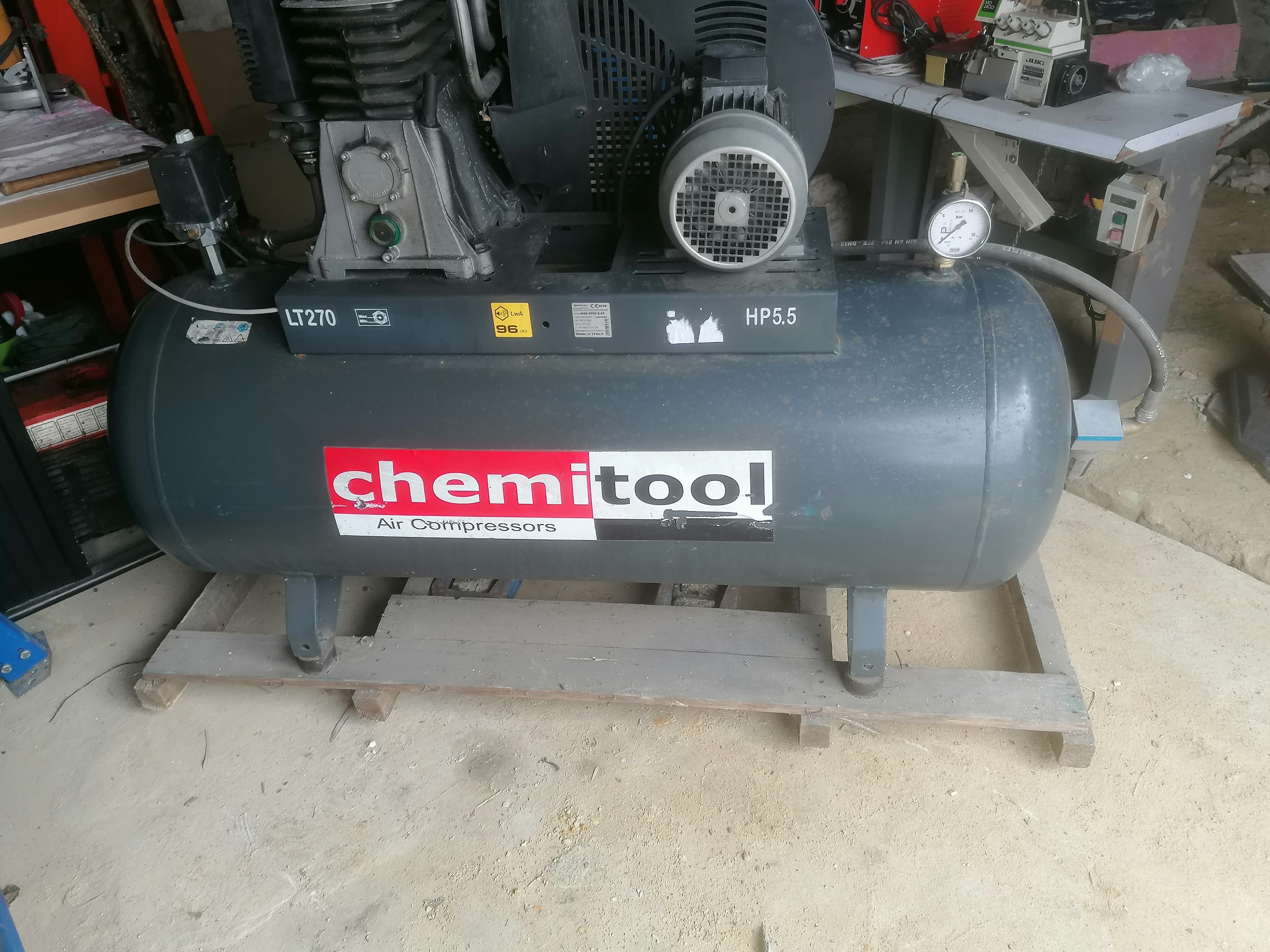 Compressor Ar Comprimido, de Pistão Chemitool