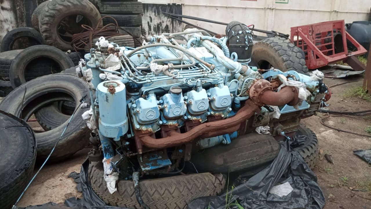 Motor de Grua Mercedes