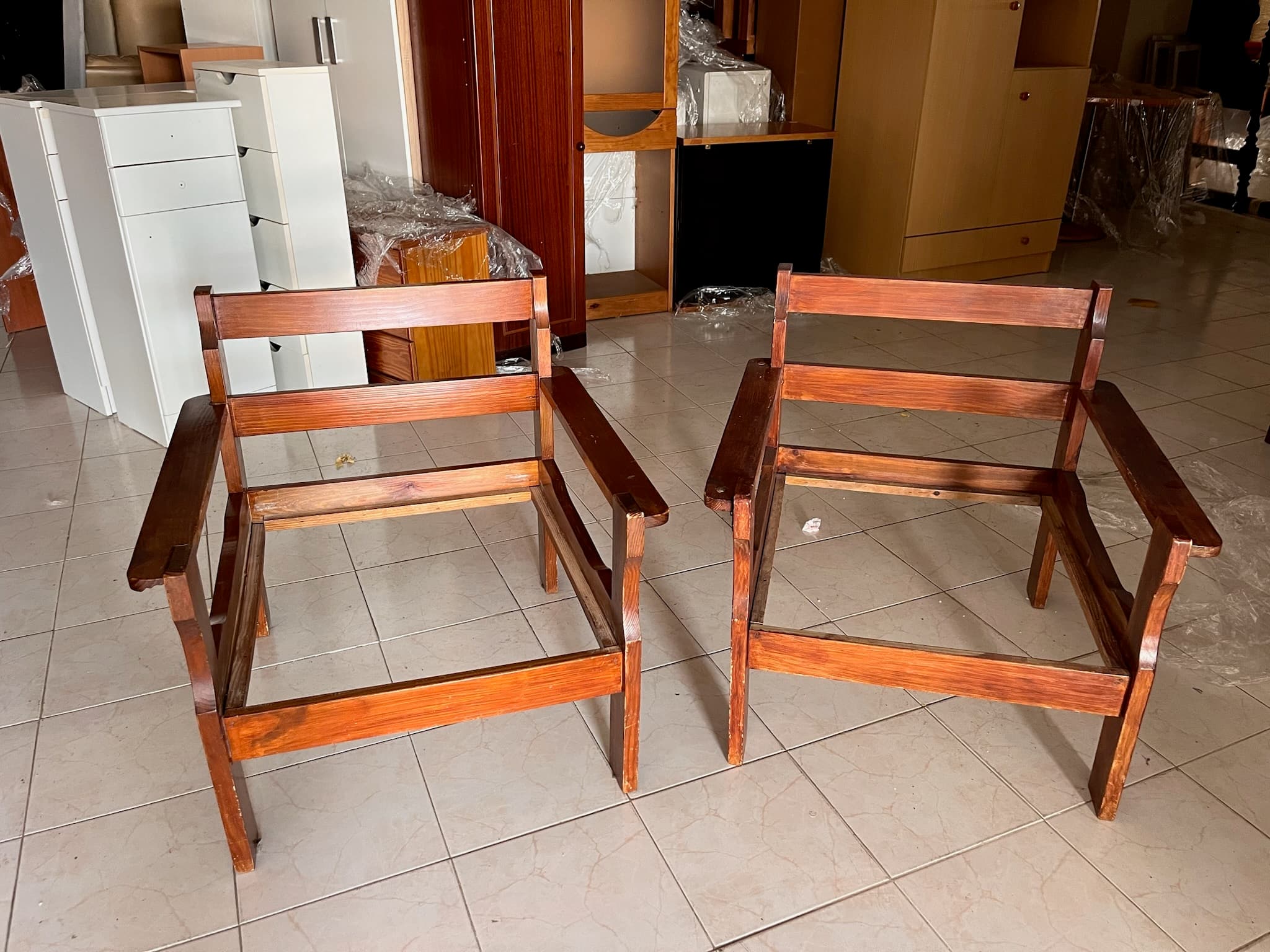 Estrutura de cadeirão