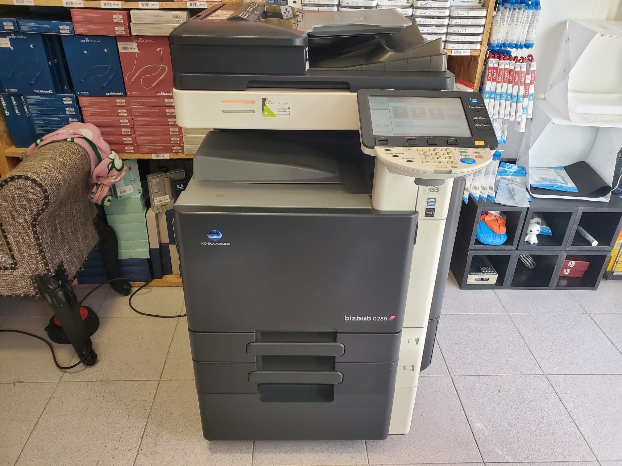 Impressora Multifunções Konica Minolta