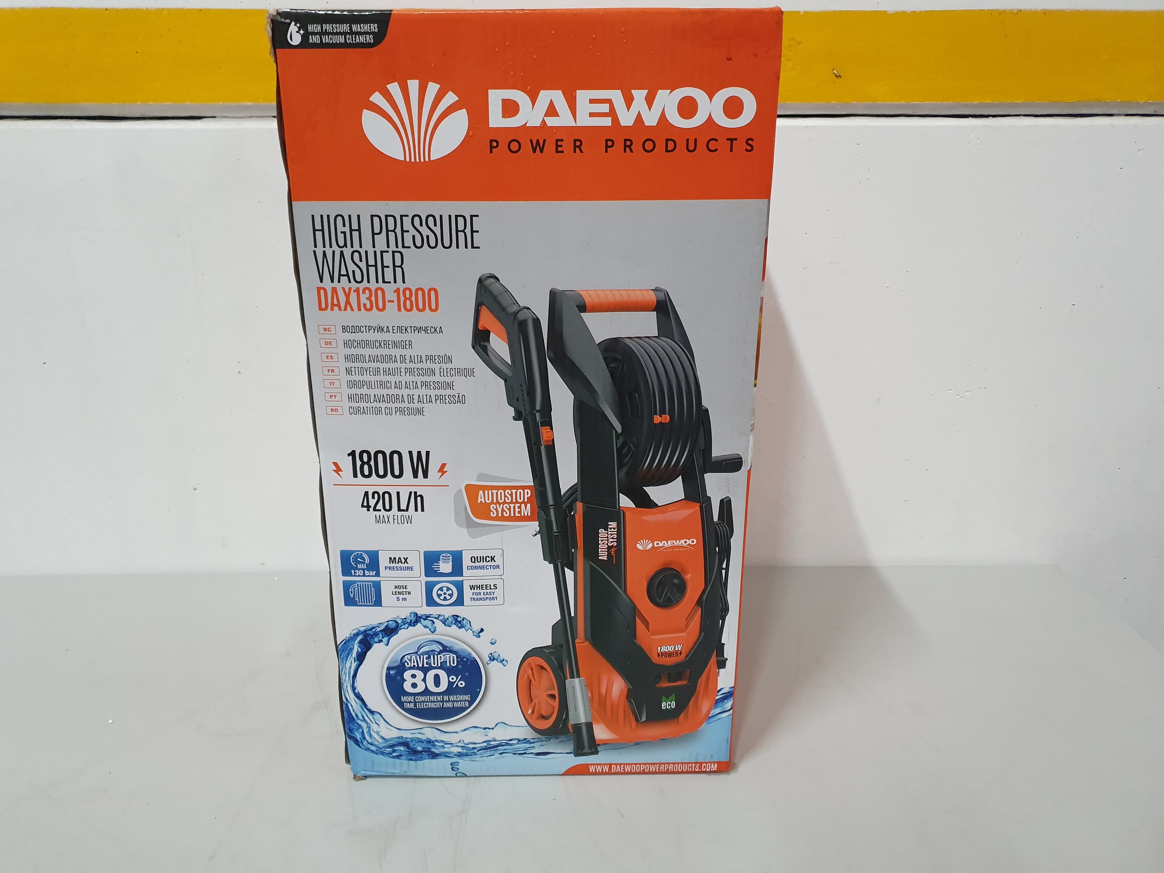 Máquina de lavar pressão Daewoo DAX130-1800