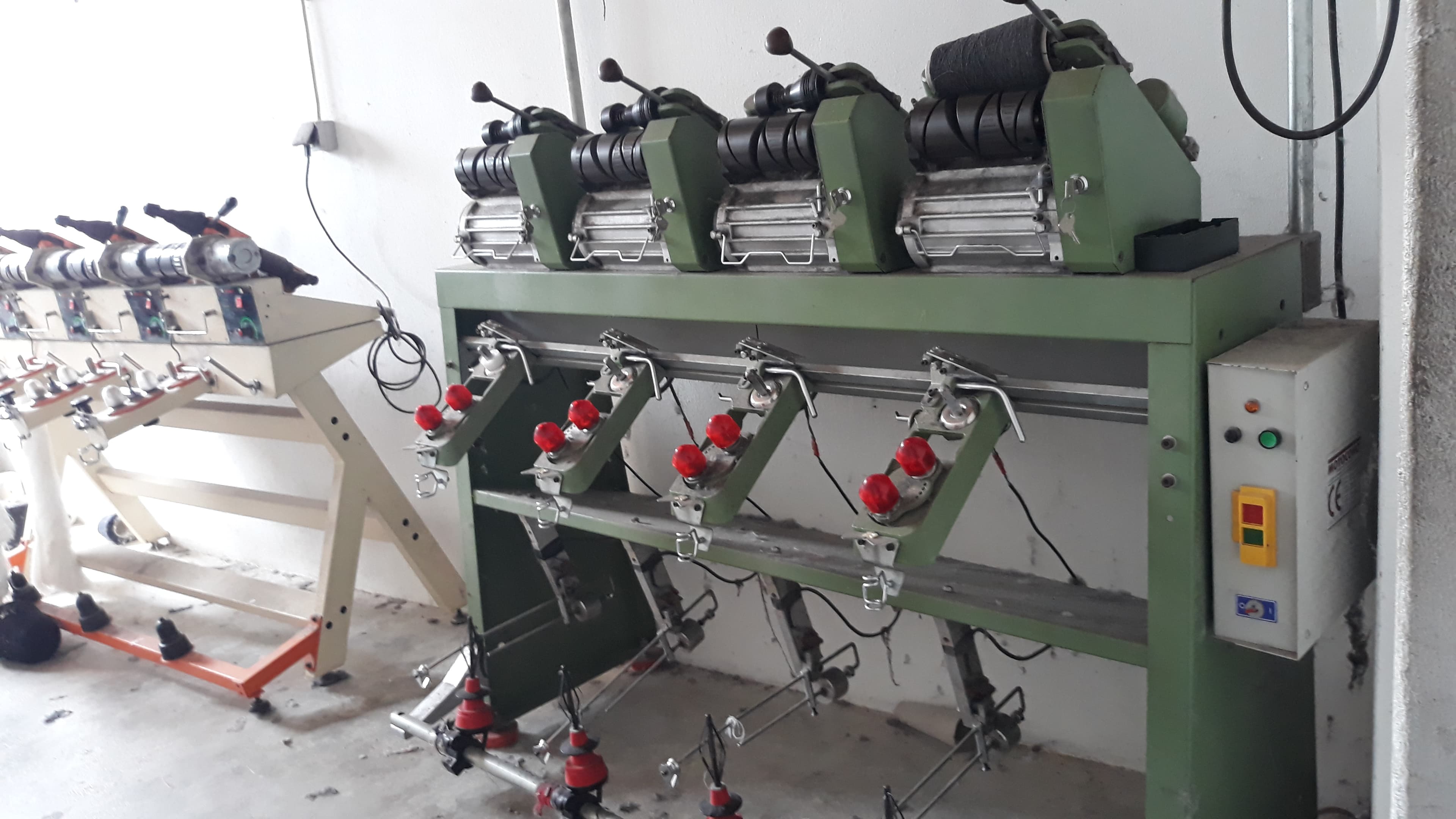 Máquina industrial de rebobinar