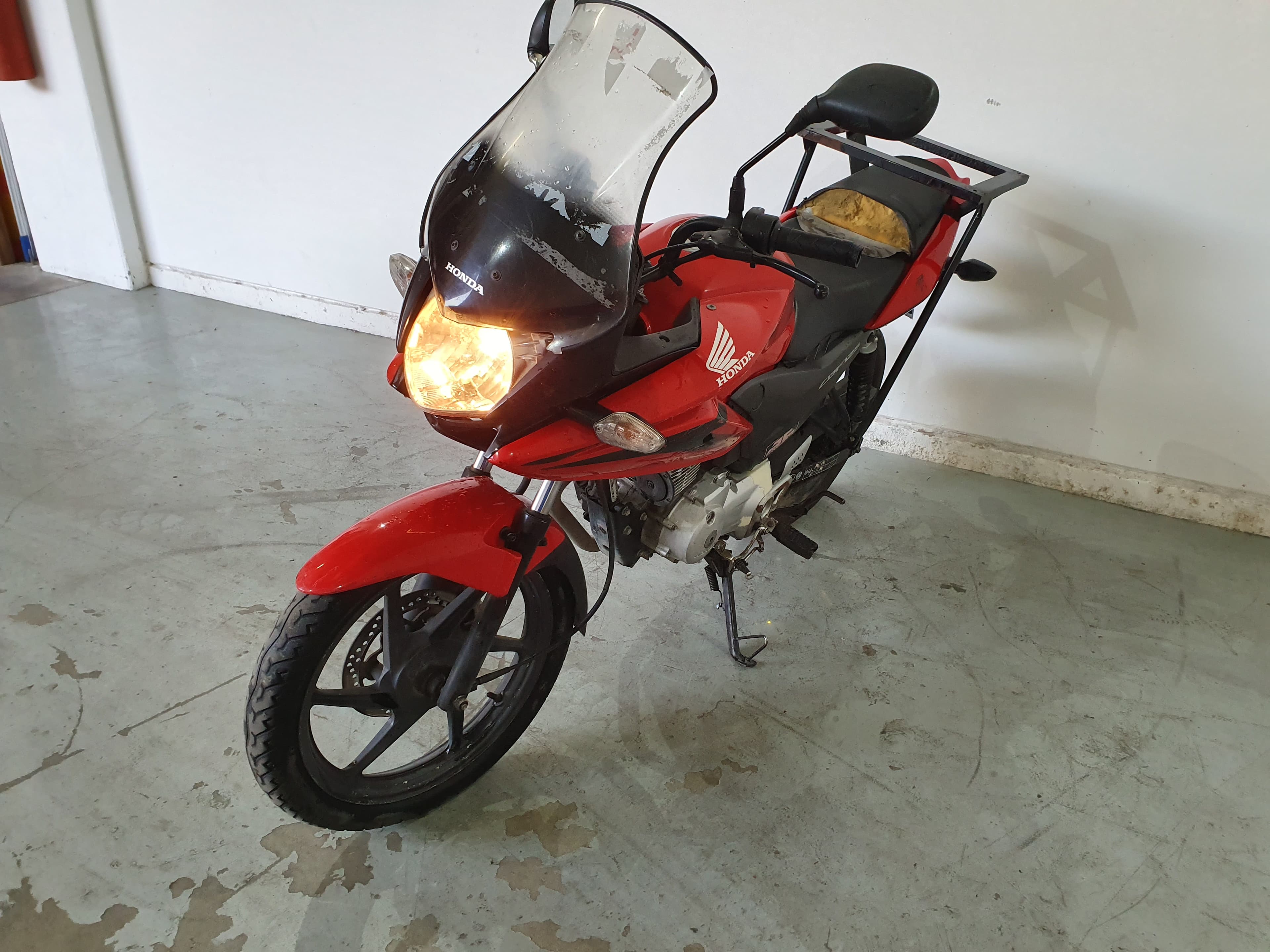 Motociclo Honda CBF 125 · Ano 2012