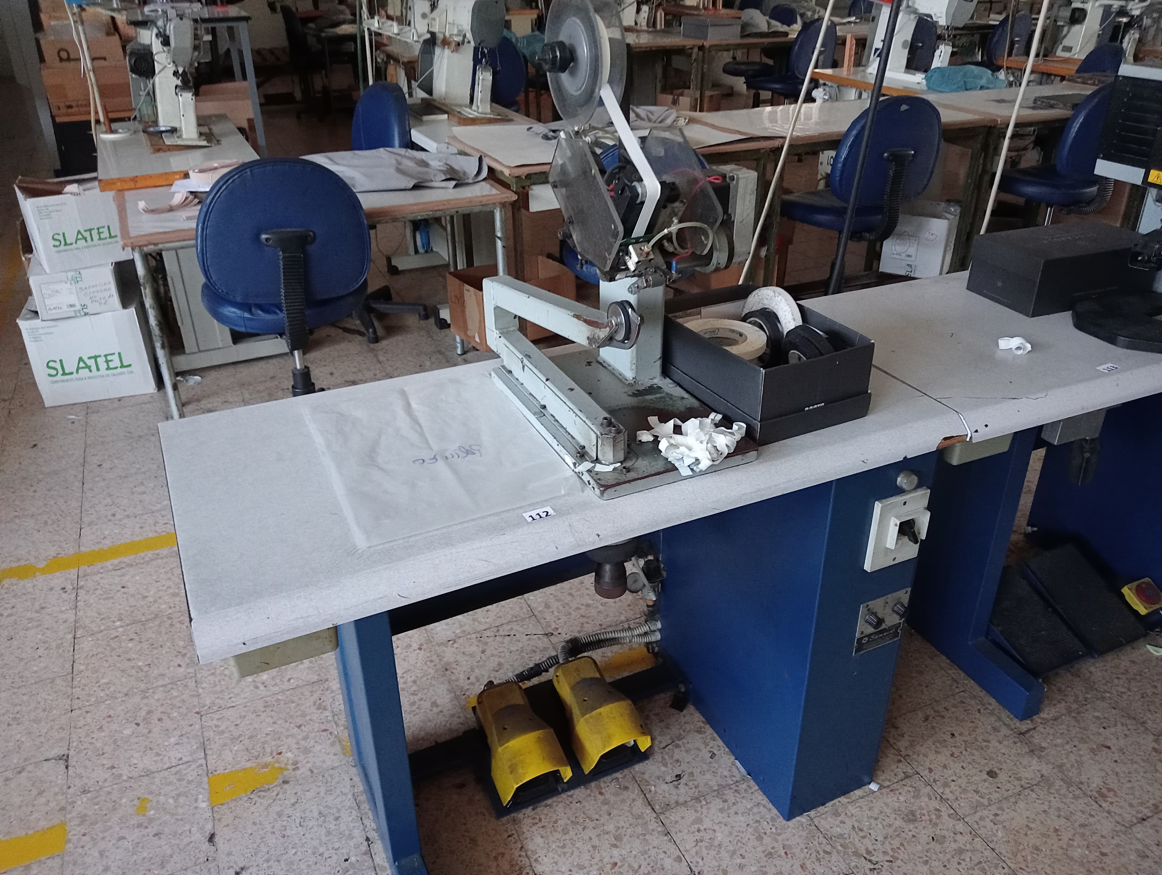 Máquina de meter fita