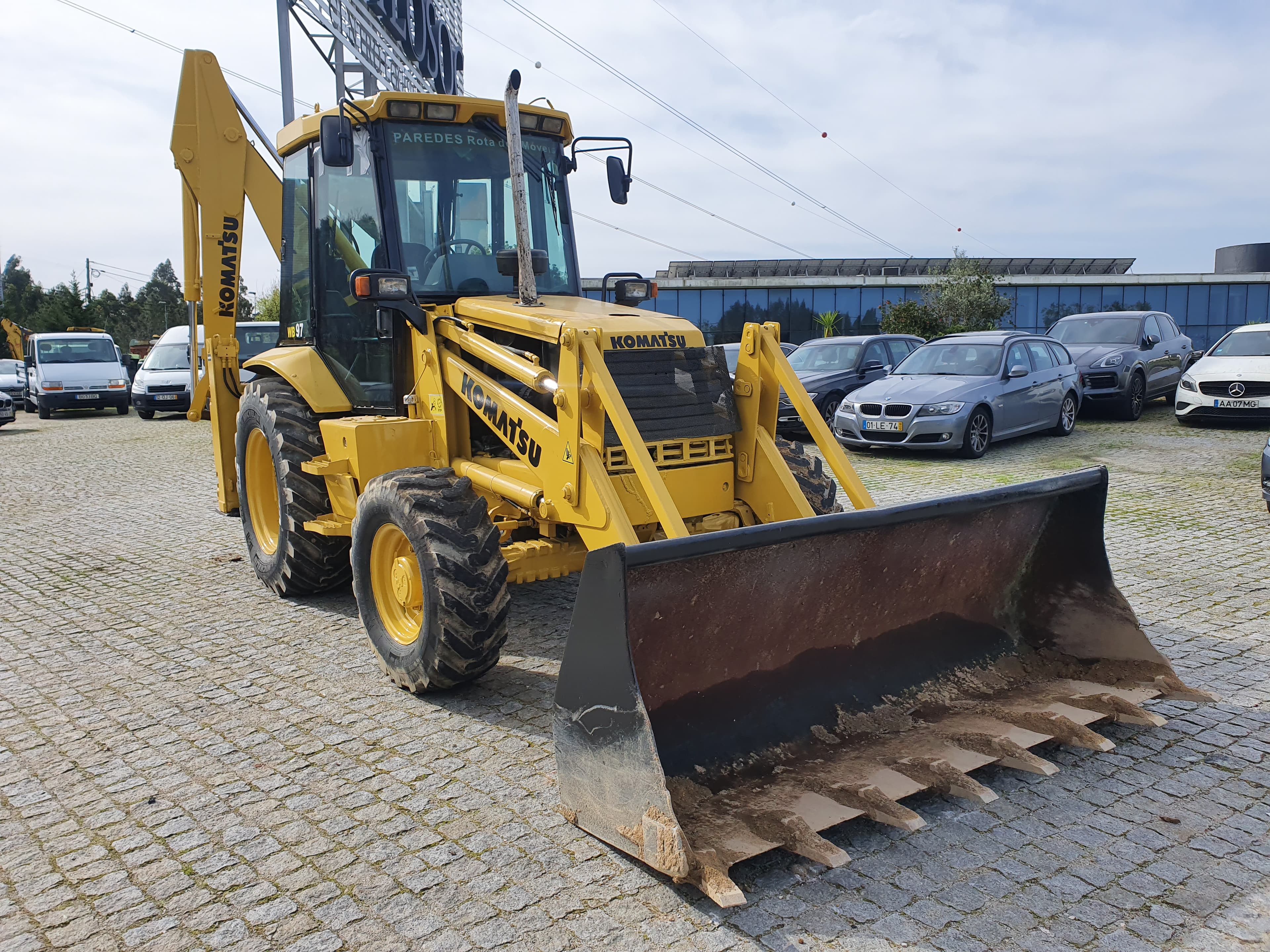 Retroescavadora Komatsu W97R