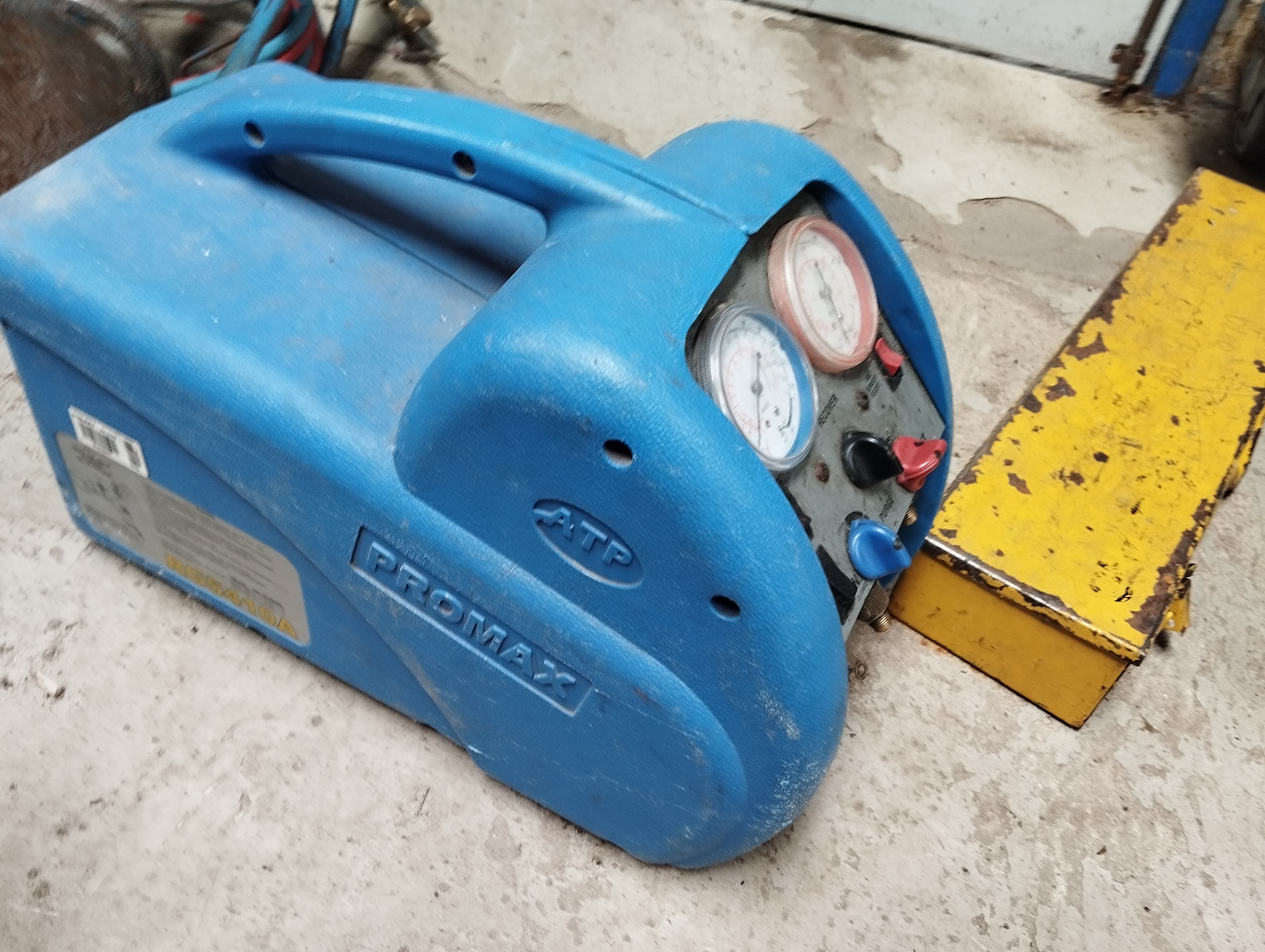 Máquina portátil de recuperação de refrigerante