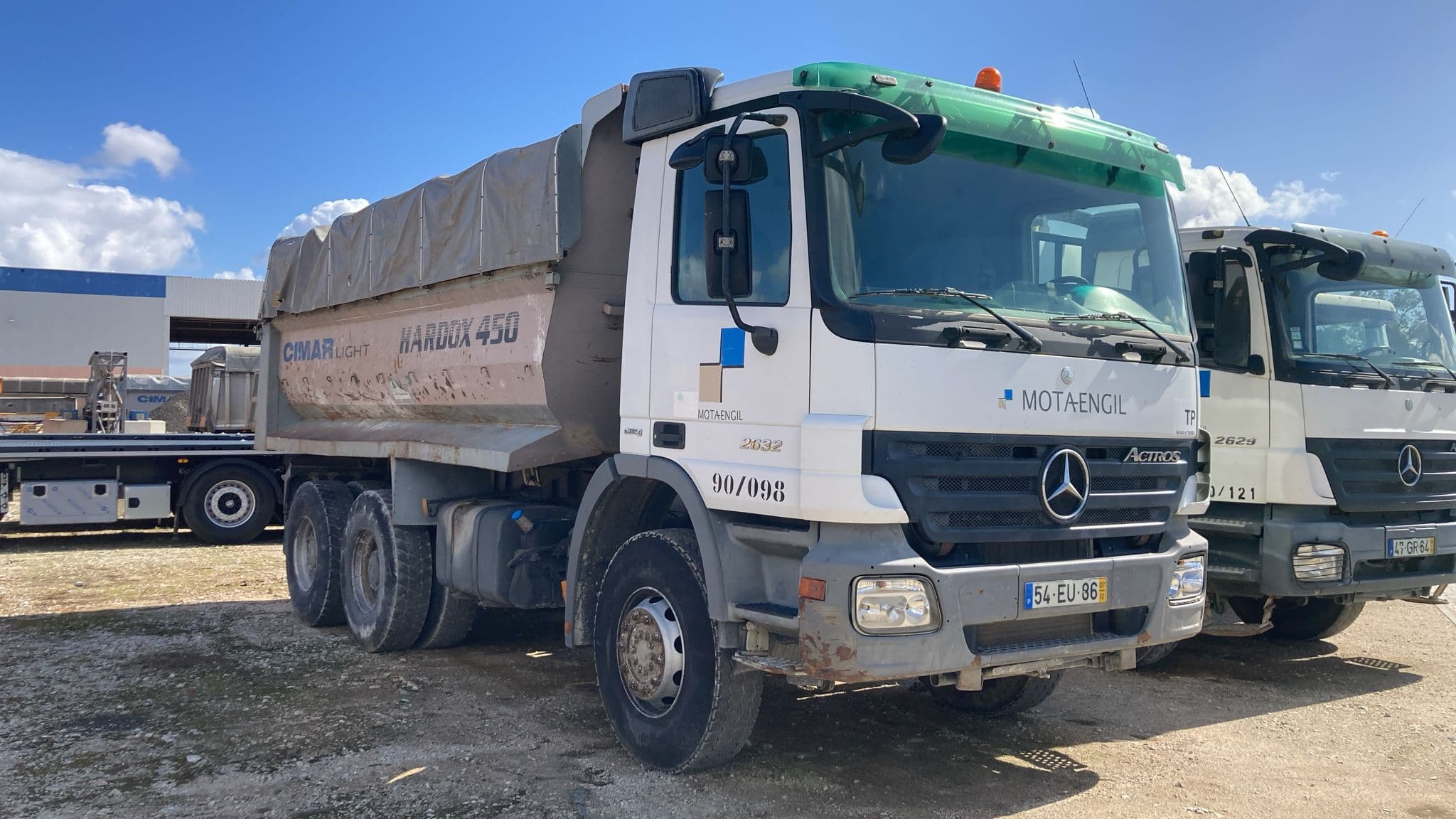Camião Basc. Tras. 26 T Mercedes-Benz Actros 2632K/36 6x4
