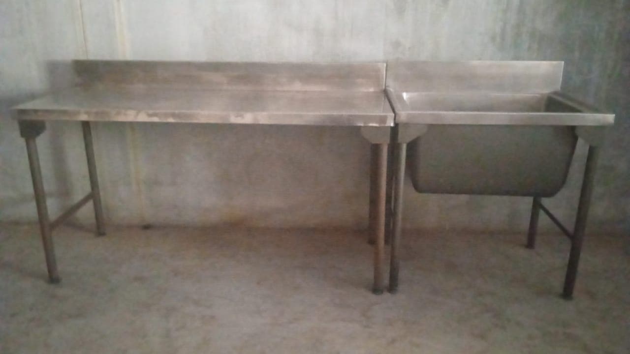 Balcão inox