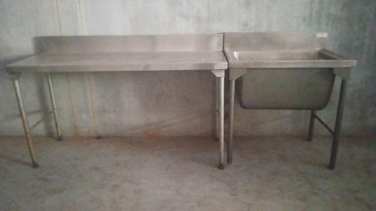 Balcão inox