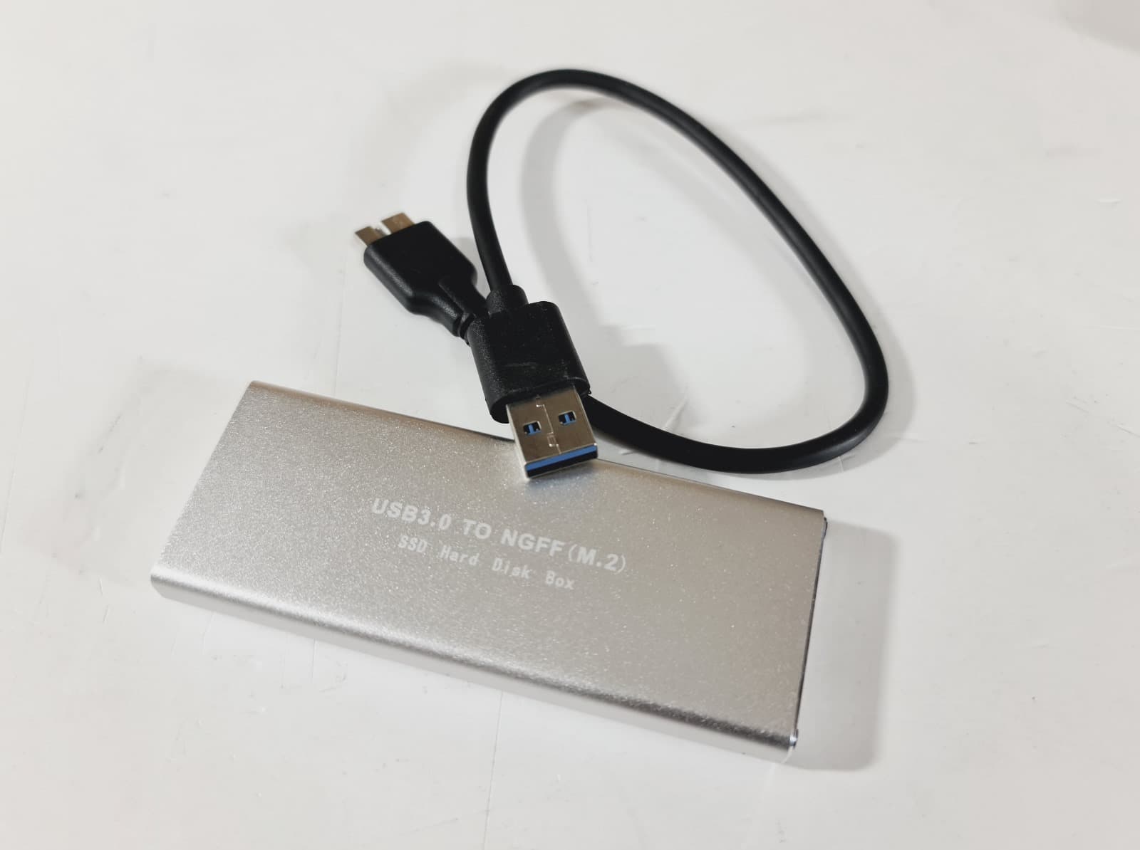 Adaptador Conversor Com Disco 128GB M.2