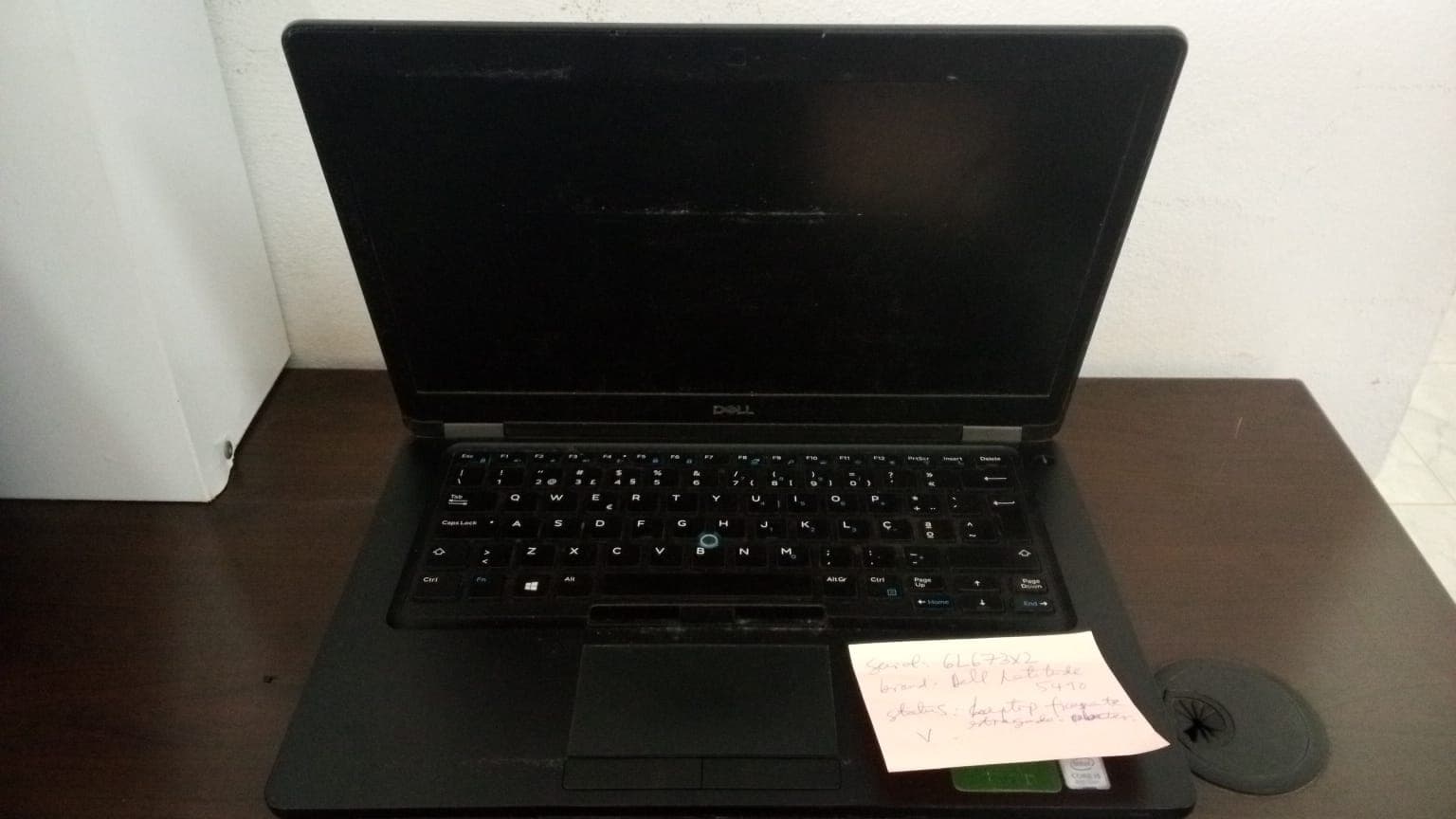 Laptop  Dell Latitude 5490