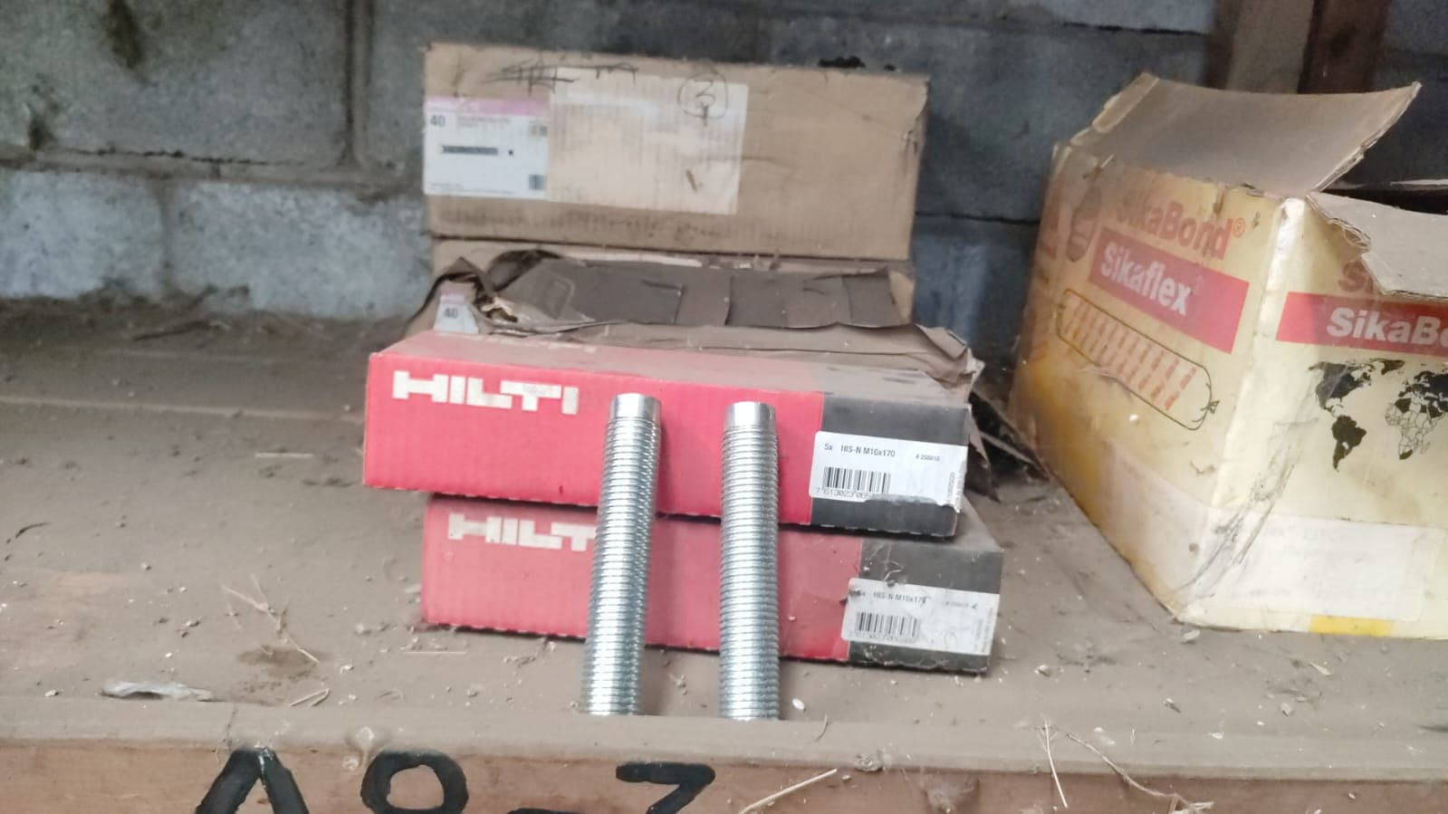 Parafusos de 16ml/17