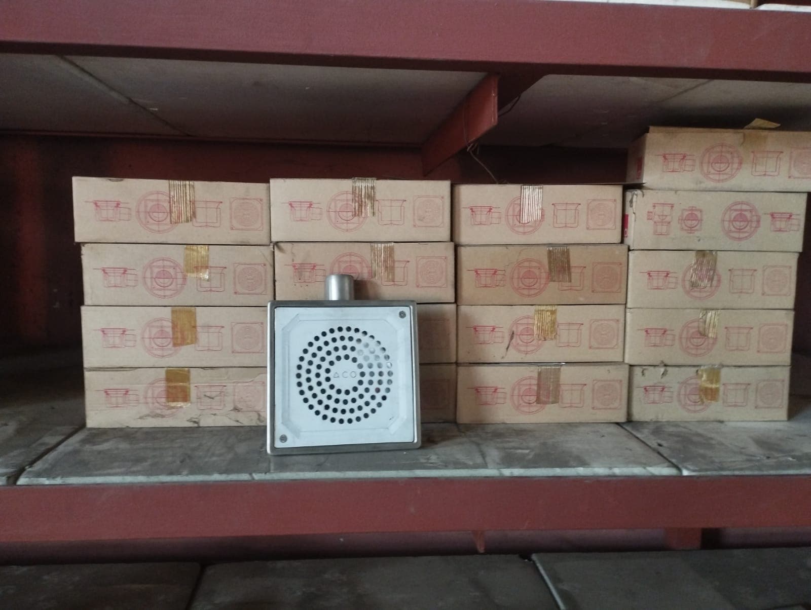 Vál de descarga INOX