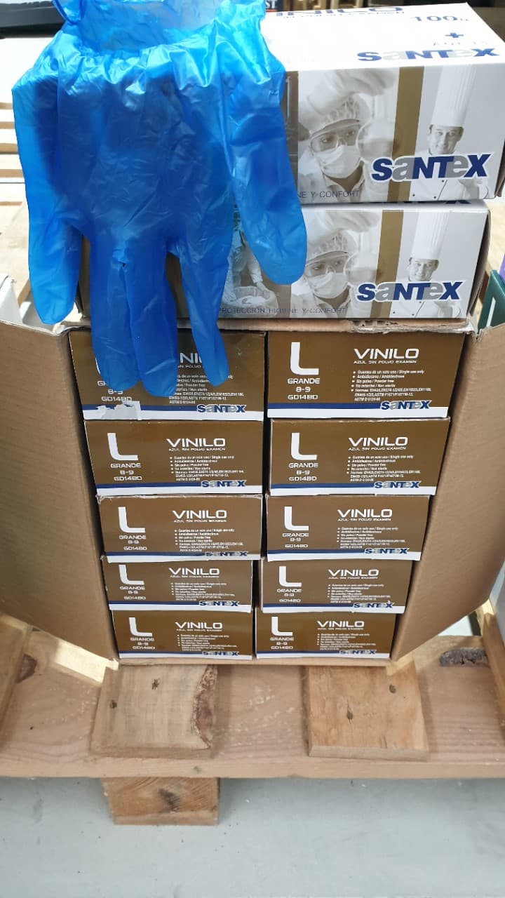 Luvas látex