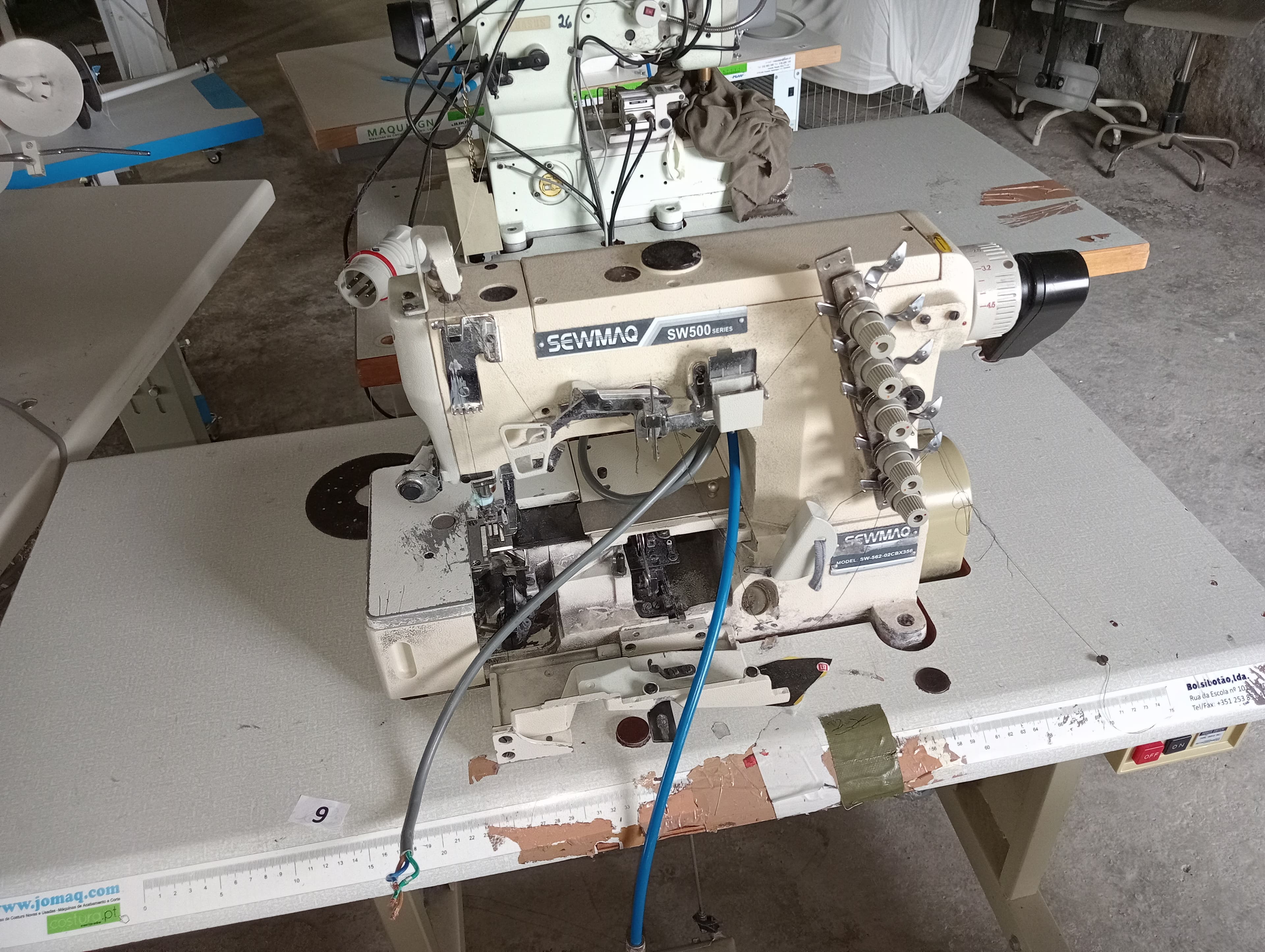 Máquina de recobrimento
