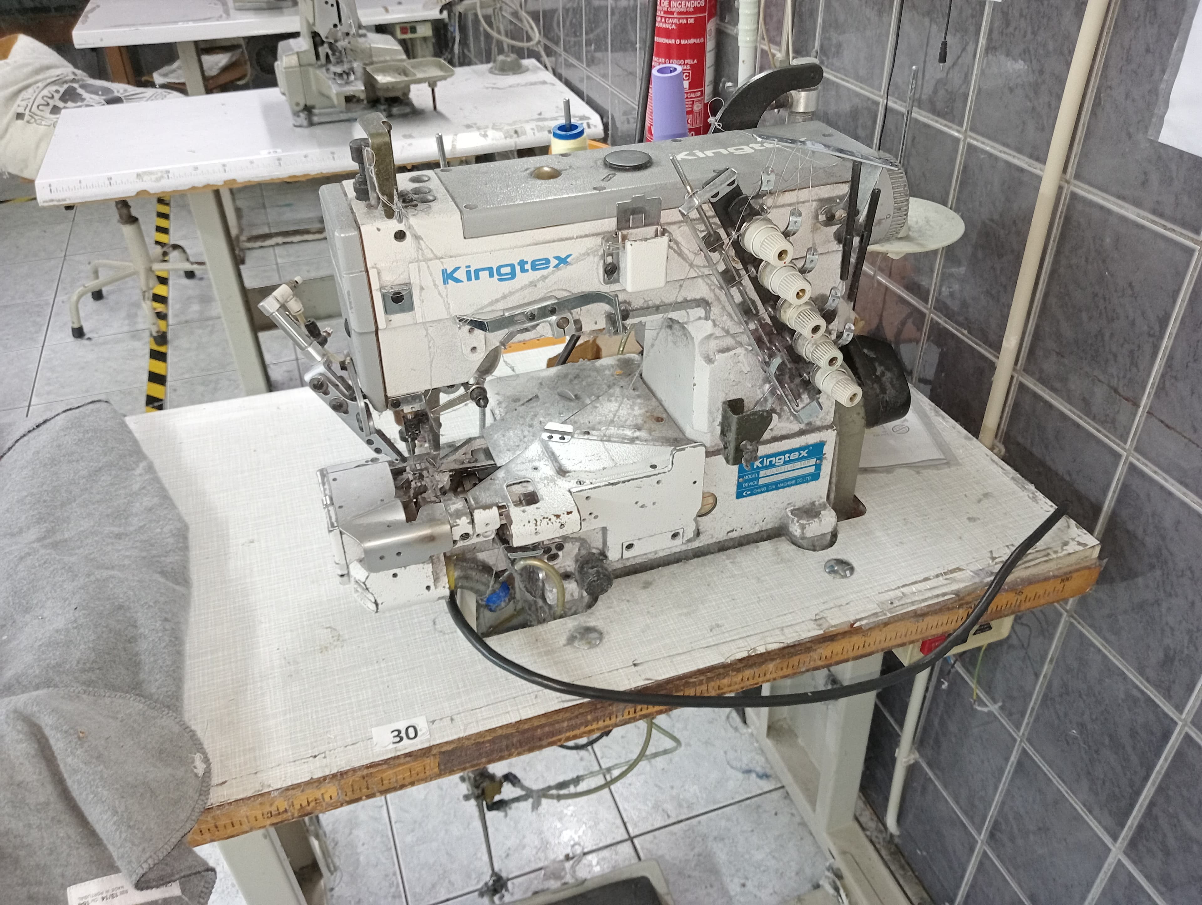 Máquina de recobrimento