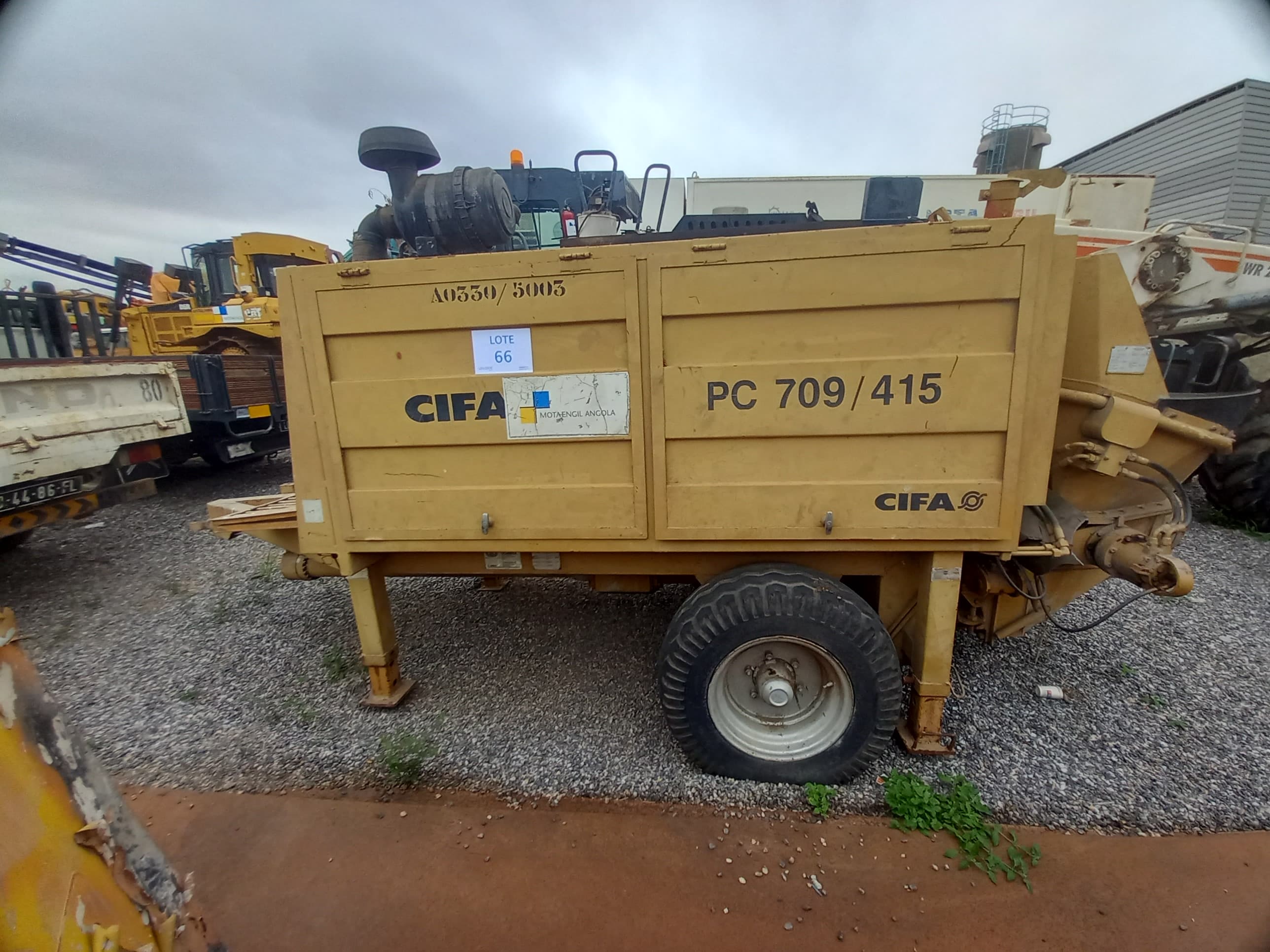Bomba Betão 50 M3/H CIFA PC 709/415 D7