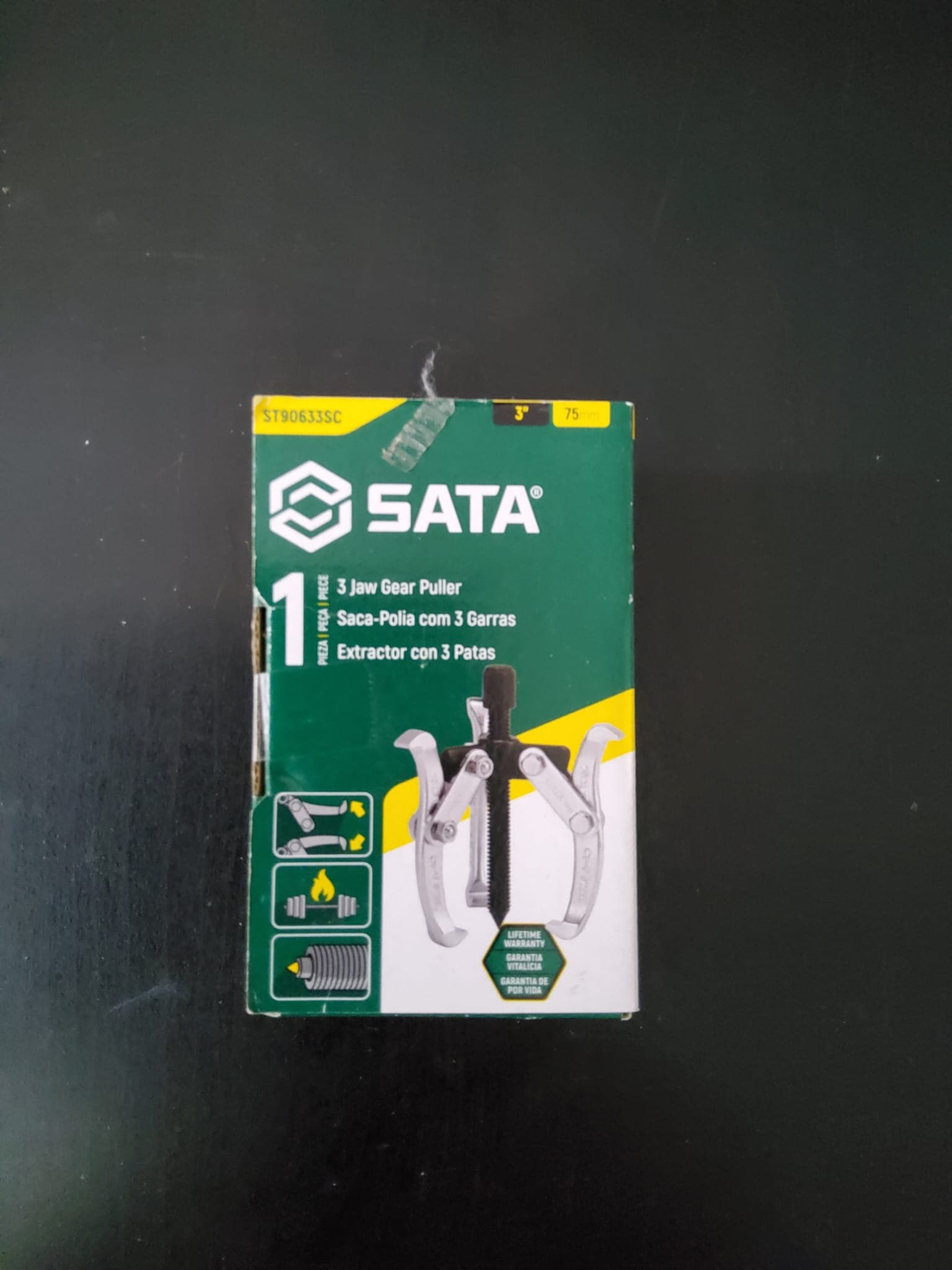 EXTRATORES REVERSÍVEIS DE 3 GARRAS DE 3"