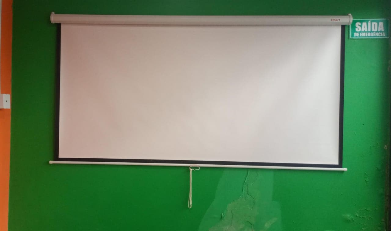 Tela para projeção