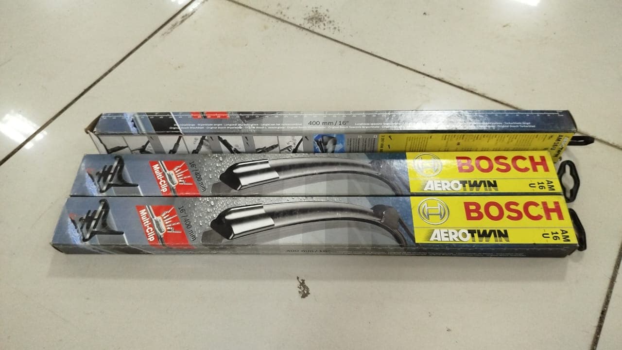 Palhetas de limpador de para-brisa Bosch - AM16U