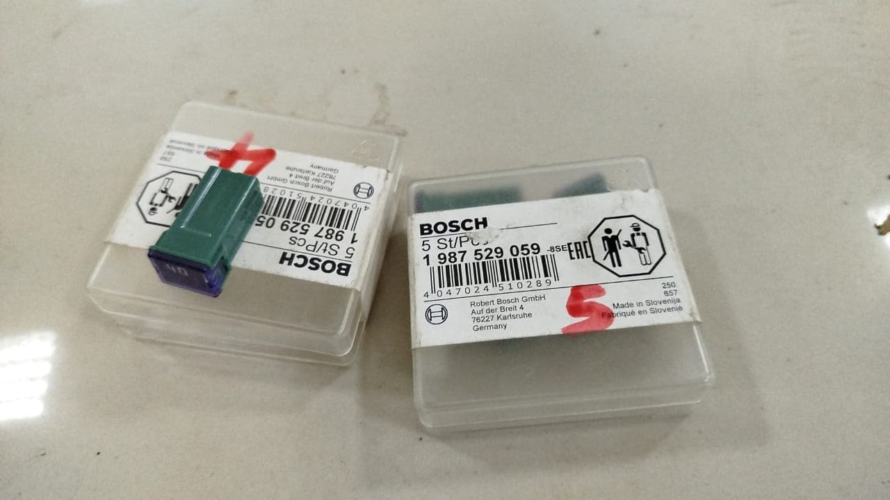 Fusíveis Bosch