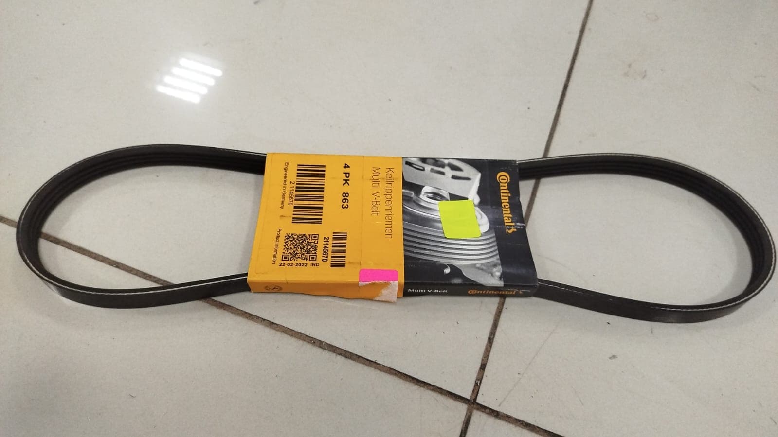 Correia de Distribuição 4PK 863