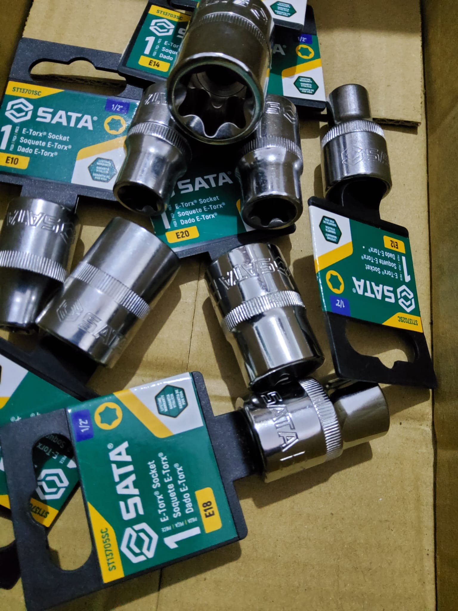 CHAVES DE CAIXA Torx®  DE 1/2"