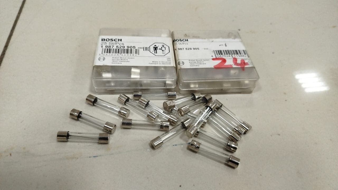 Fusíveis de Vidro Bosch 30A