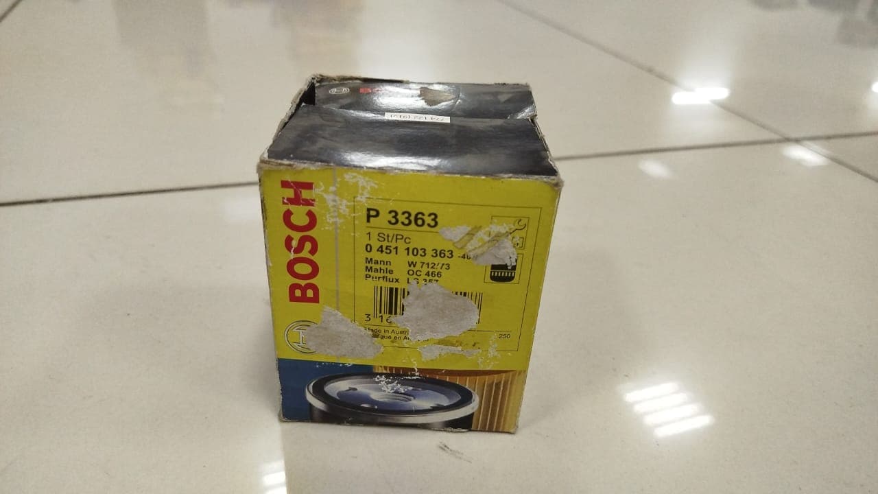 Filtro de Óleo Bosch - P3363