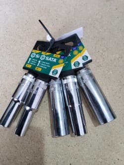 CONJUNTO 5 CHAVES DE CAIXA LONGAS 12 PONTOS DE 1/2"