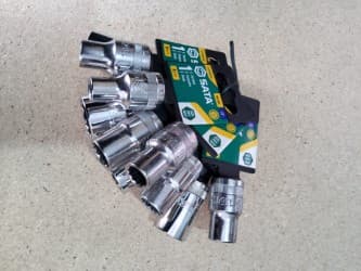 CONJUNTO 10 CHAVES DE CAIXA 12 PONTOS DE 1/2"