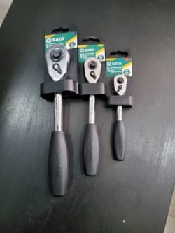 CONJUNTO DE 3 ROQUETES DE APERTO E LIBERTAÇÃO RÁPIDA DE 1/4", 3/8" e 1/2"