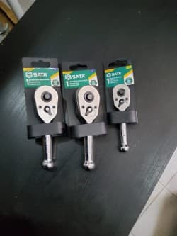 CONJUNTO DE 3 ROQUETES CURTOS (STUBBY) DE APERTO E LIBERTAÇÃO RÁPIDA