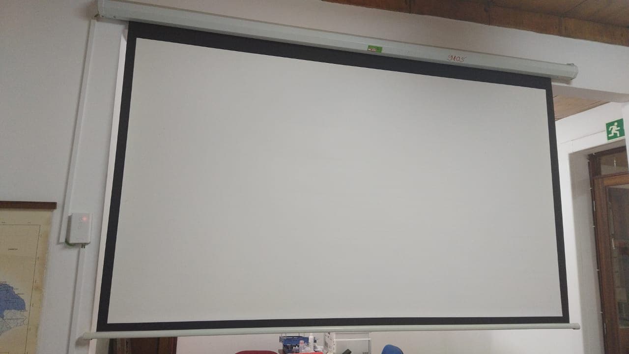 Tela de Projetor