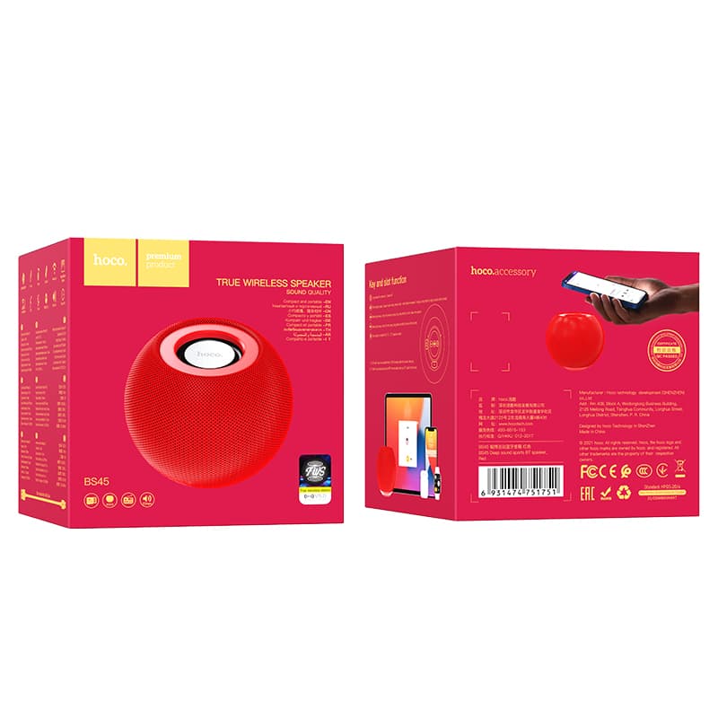 Coluna de som Bluetooth Portátil
