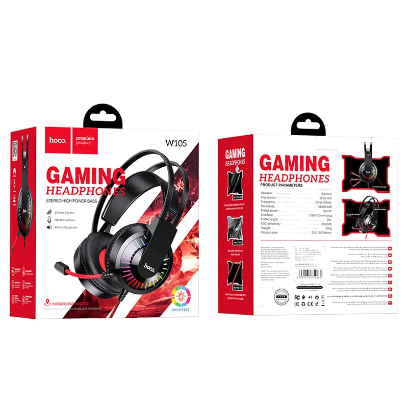 Auscultadores Gaming