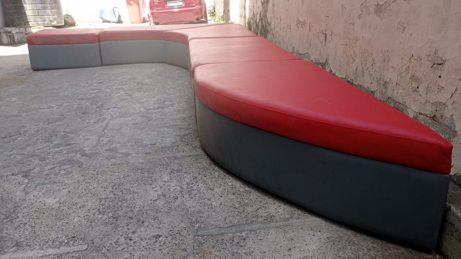 Sofa de bar, formato L