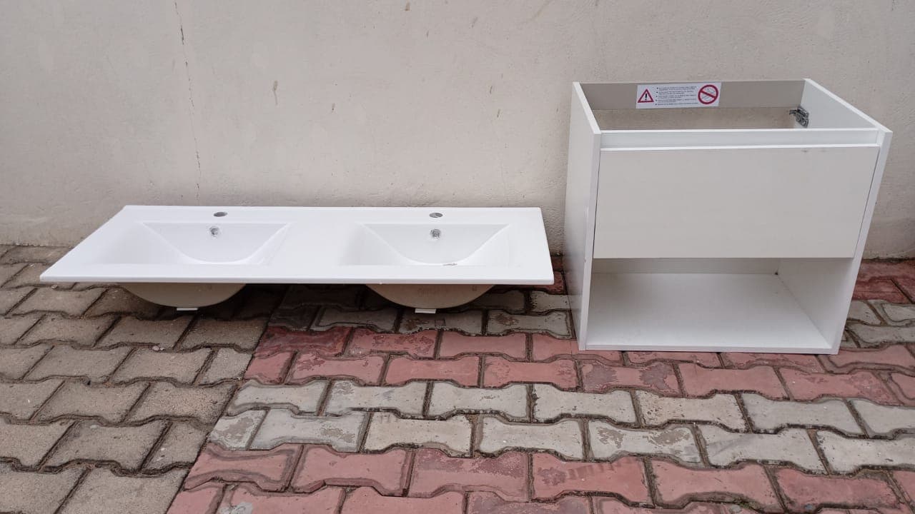 Lavatório Duplo com base