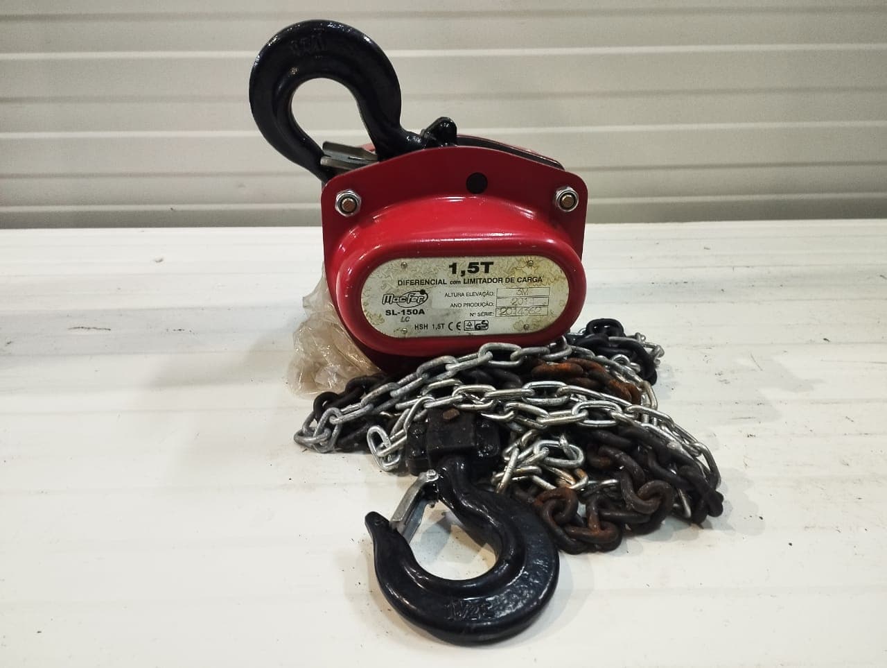 1 - Diferencial c/ Limitador de Carga 1.5T Macfer SL-150A
